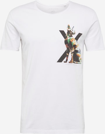 EINSTEIN & NEWTON T-Shirt in Wit: voorkant