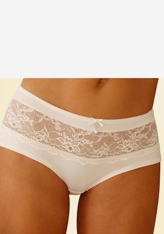 LASCANA Panty mit transparenter Spitze vorne in Beige: predná strana