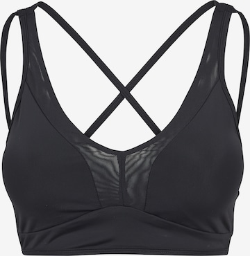 Urban Classics Bustier BH in Zwart: voorkant