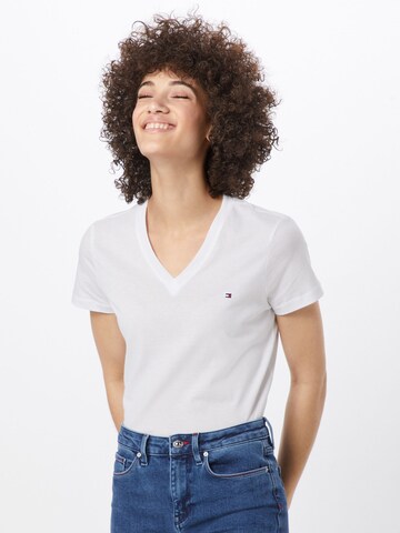 T-shirt TOMMY HILFIGER en blanc : devant