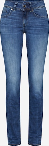 Regular Jeans 'Midge Saddle' de la G-Star RAW pe albastru: față