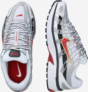 Nike Sportswear Platform trainers 'P-6000' in Silver