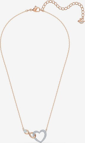 Swarovski Necklace in Gold: front