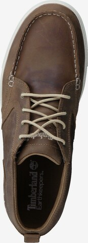 TIMBERLAND Sportlicher Schnürschuh 'EK Newmarket LP Chukka' in Braun