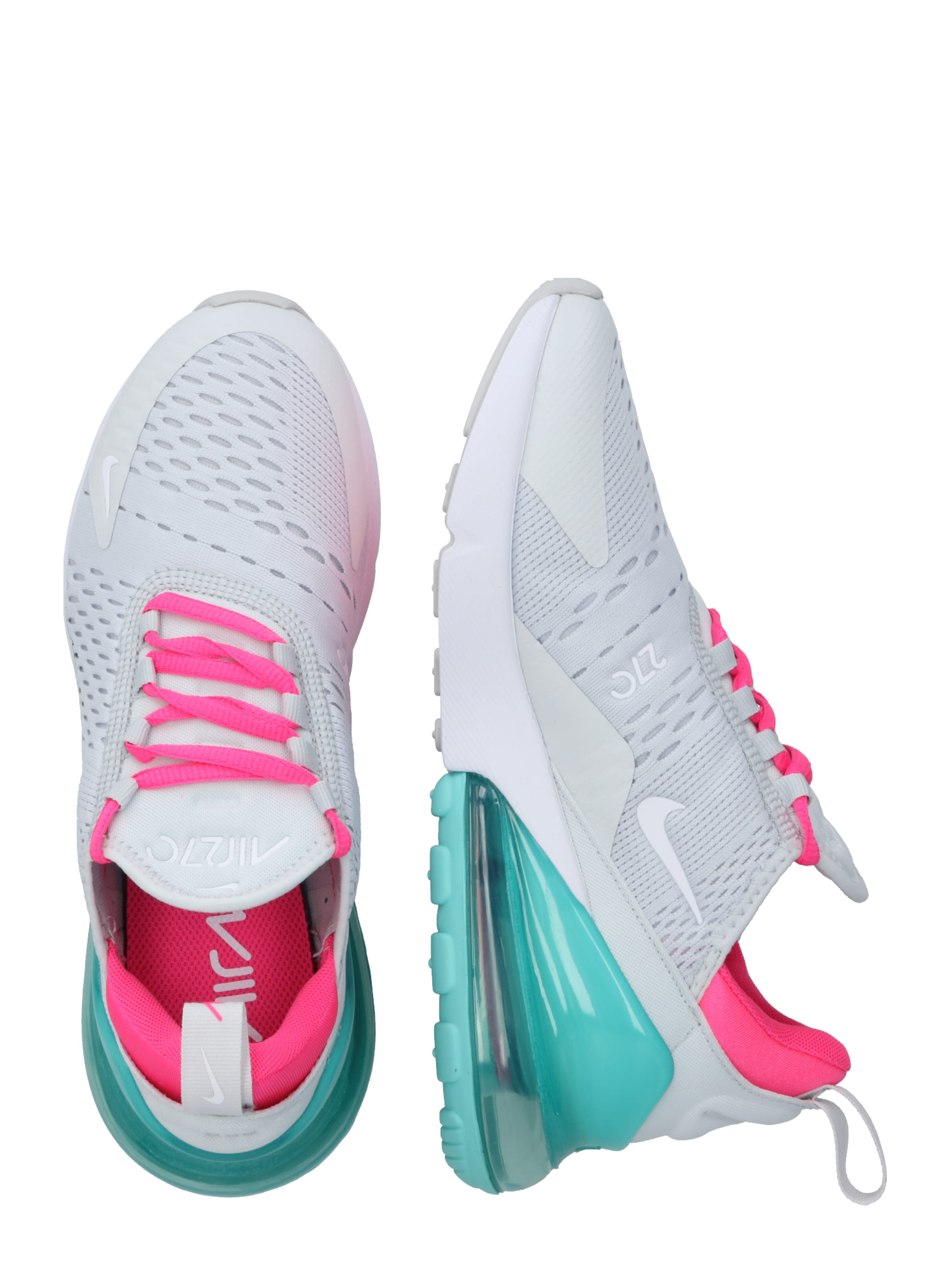 nike weiß türkis