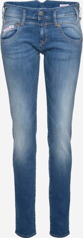 Herrlicher Jeans 'Pearl Slim' in Blauw: voorkant