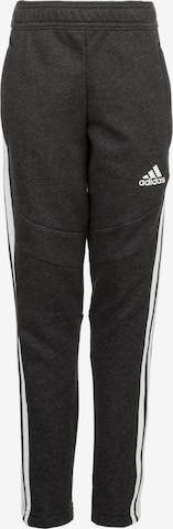 ADIDAS SPORTSWEAR Workout Pants 'Tiro 19' in Black: front