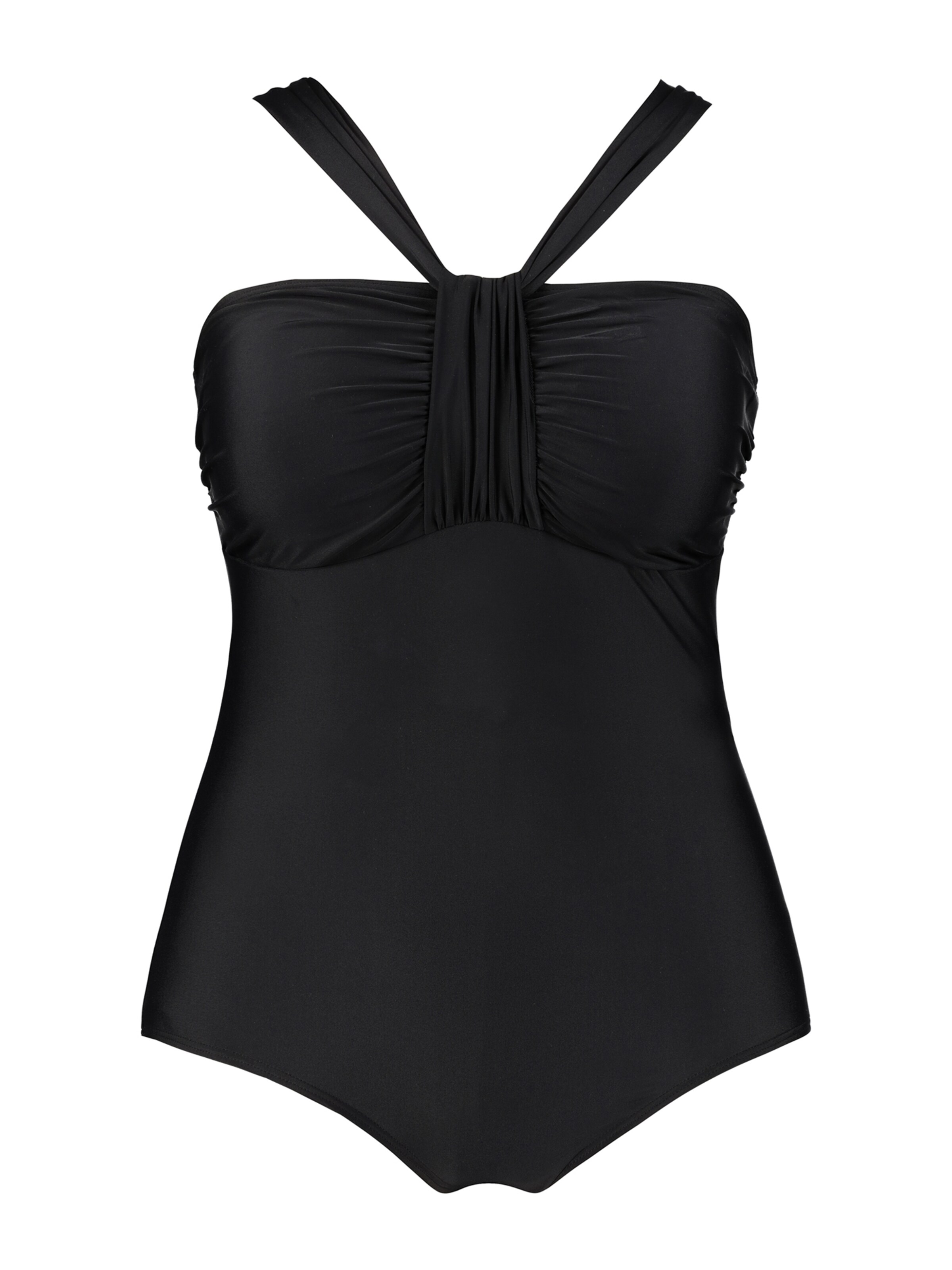 Ulla Popken - Badpak in de kleur Zwart