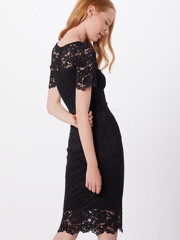 Rochie de cocktail de la WAL G. pe negru: spate