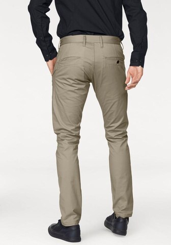 G-Star RAW Slimfit Hose 'Bronson' in Beige