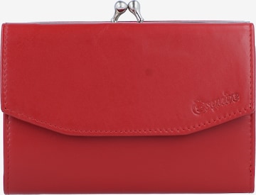 Esquire Wallet in Red: front
