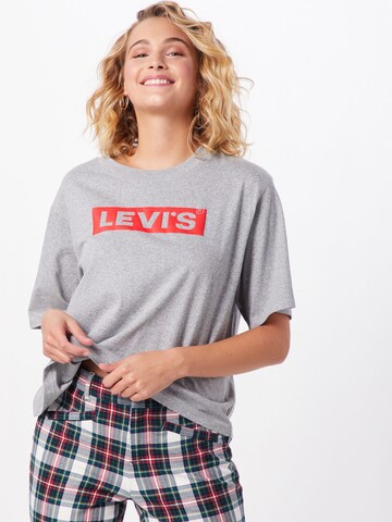 LEVI'S ® Majica 'Graphic Parker' | siva barva: sprednja stran