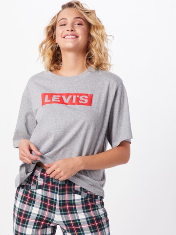 LEVI'S ® Tričko 'Graphic Parker' – šedá: přední strana