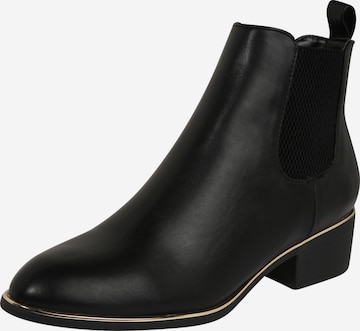 Dorothy Perkins Chelsea Boots 'MONDRIAN' in Black: front