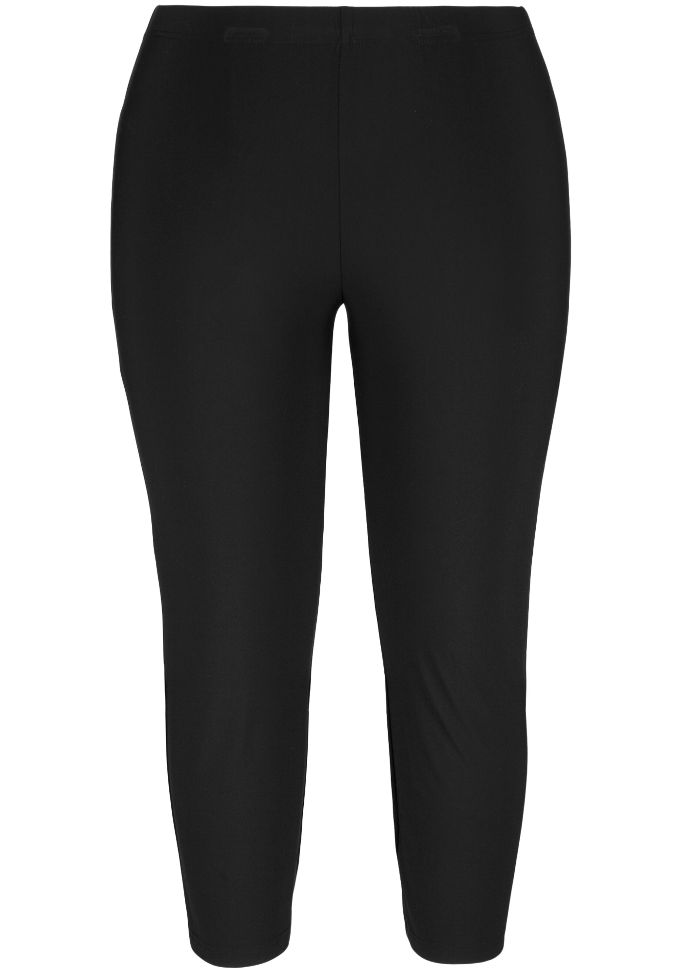 Doris Streich Slimfit Leggings in Schwarz: Vorderseite