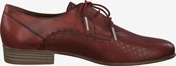 TAMARIS Lace-Up Shoes in Red: back