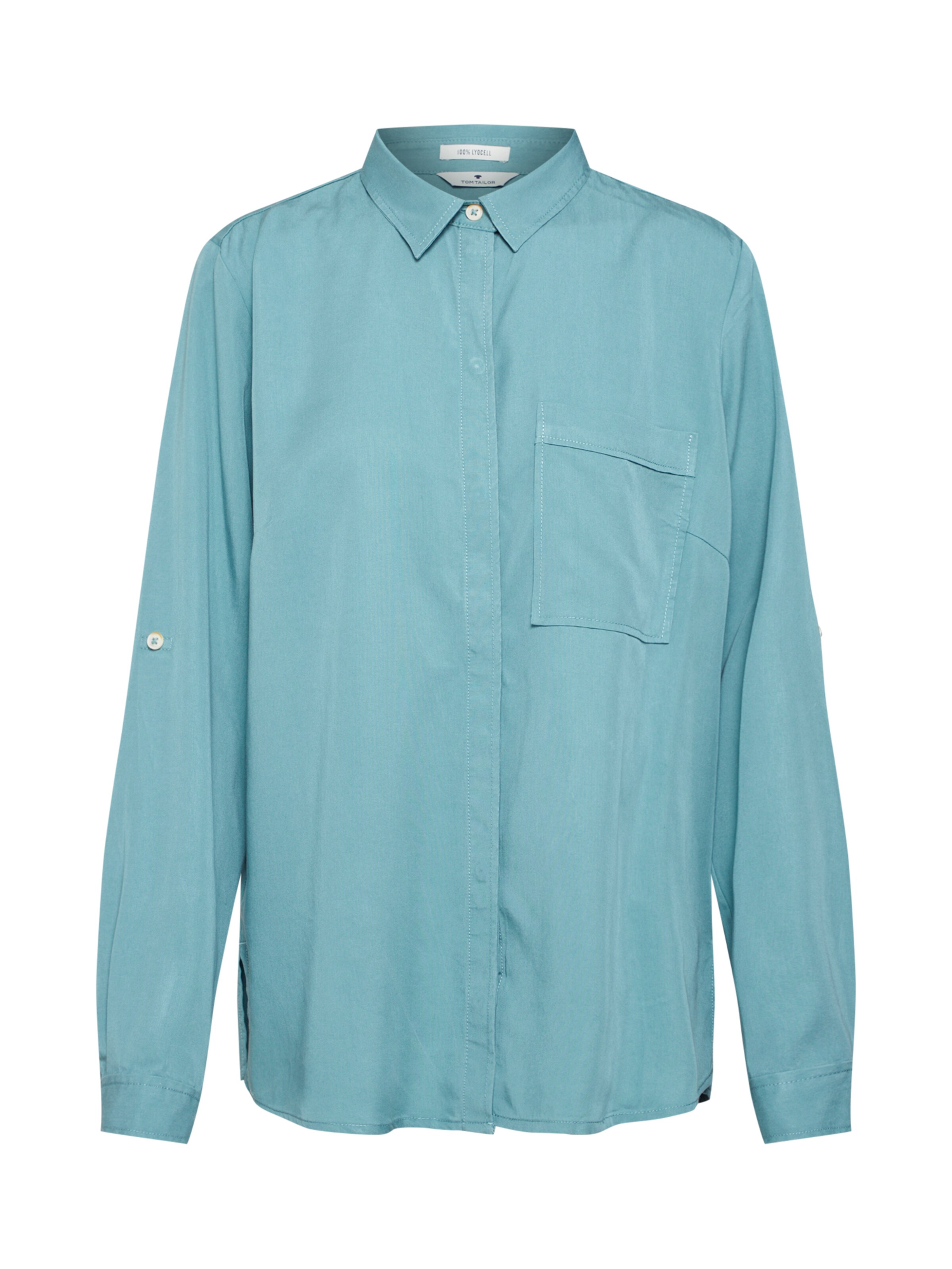 TOM TAILOR - Blouse in de kleur Turquoise