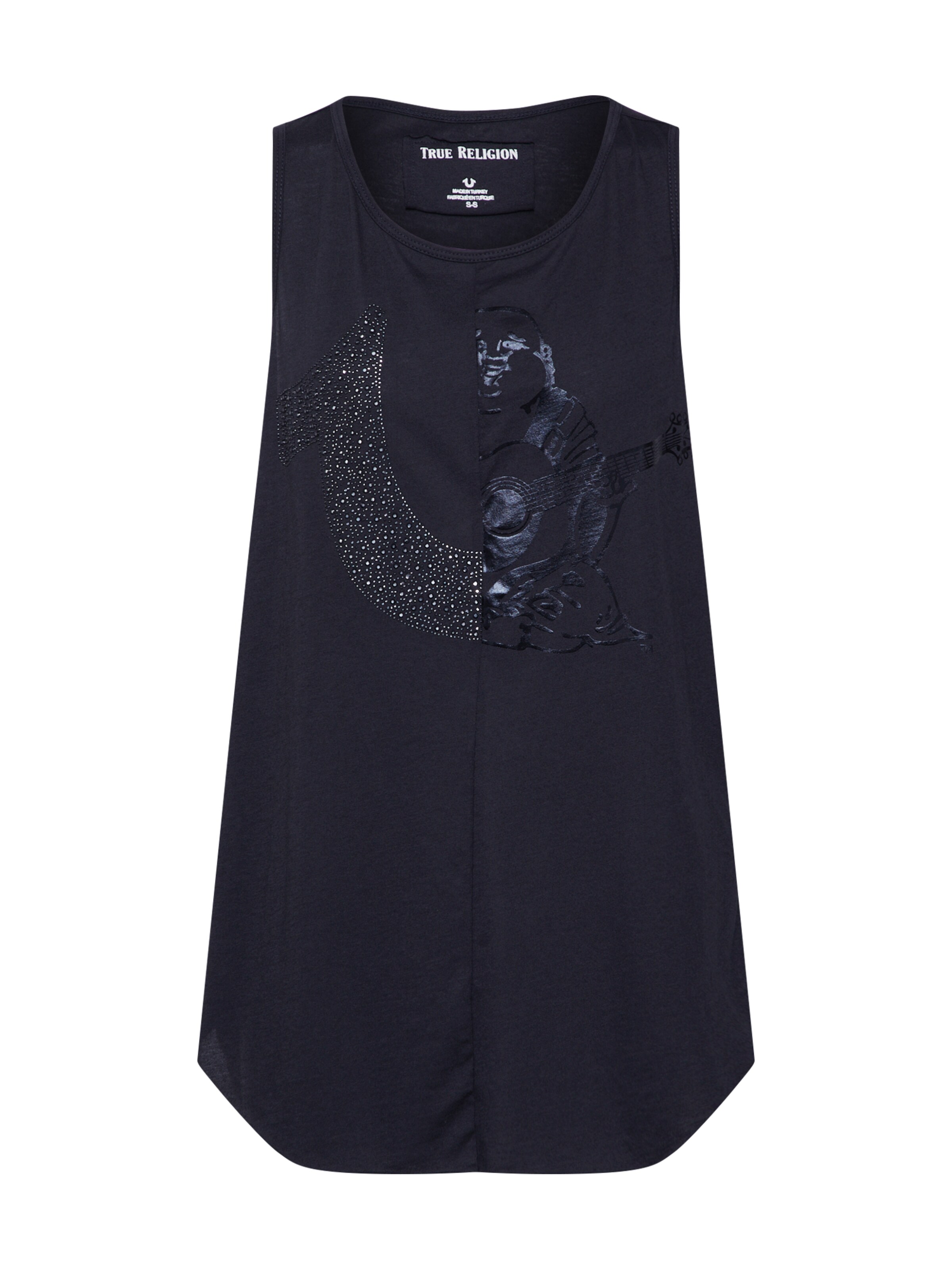 True Religion - Top in de kleur Zwart