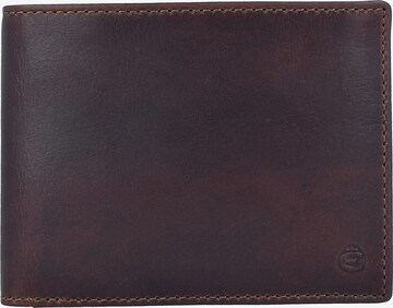 Esquire Wallet 'Dallas' in Brown: front