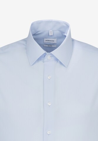 SEIDENSTICKER Slim fit Overhemd in Blauw