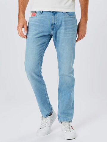 Tommy Jeans Slimfit Jeans 'Scanton' in Blauw: voorkant