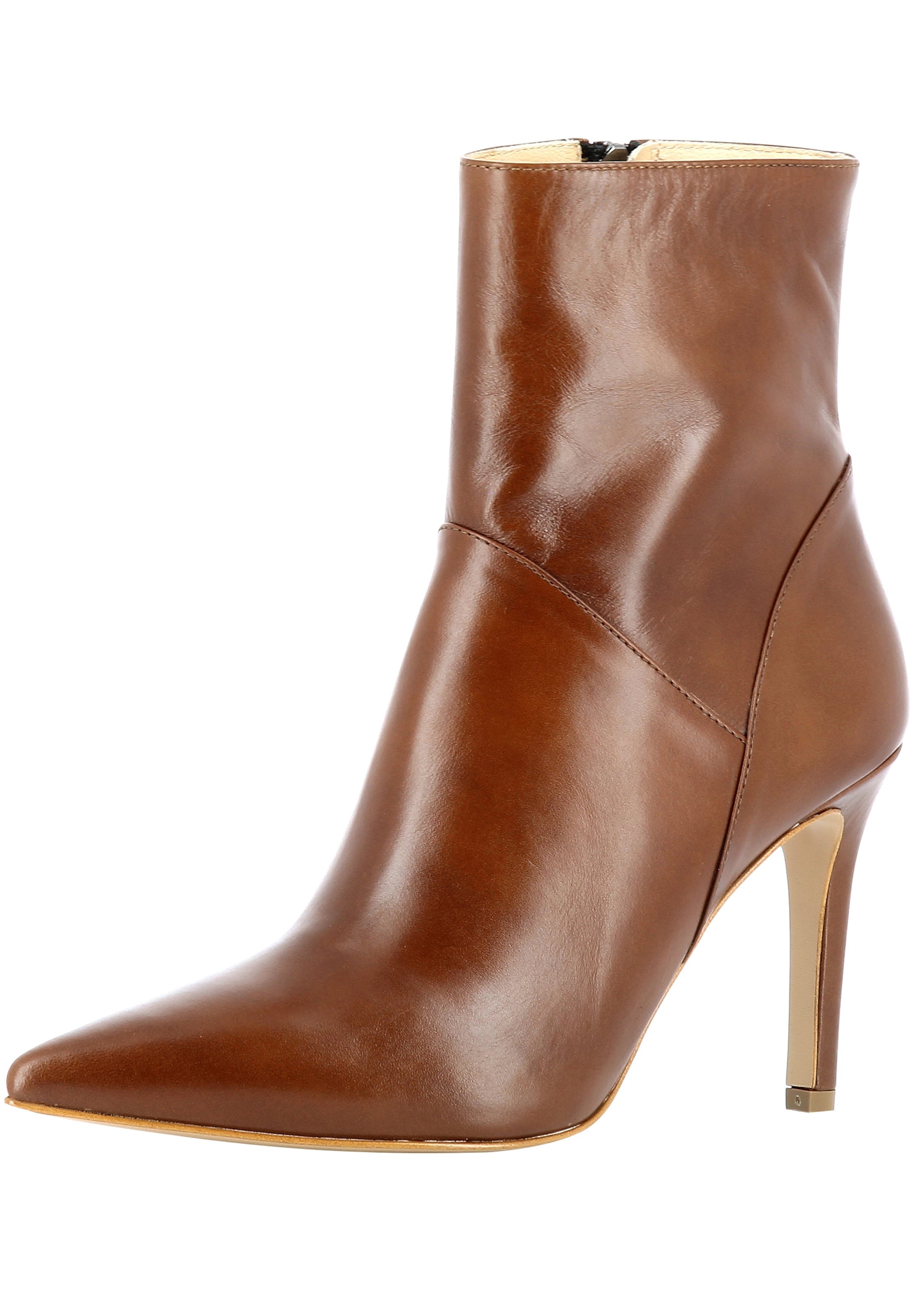 EVITA Enkellaarsjes in Bruin: voorkant