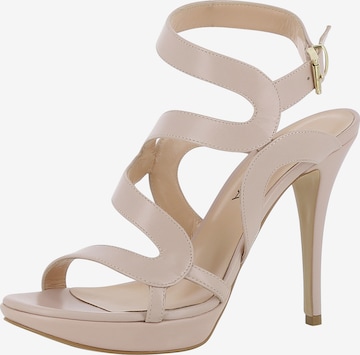 EVITA Slingback Pumps 'Valeria' in Beige: front