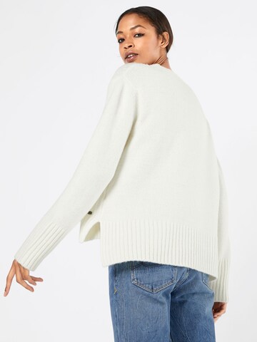 ESPRIT Sweter 'Chunky' w kolorze biały