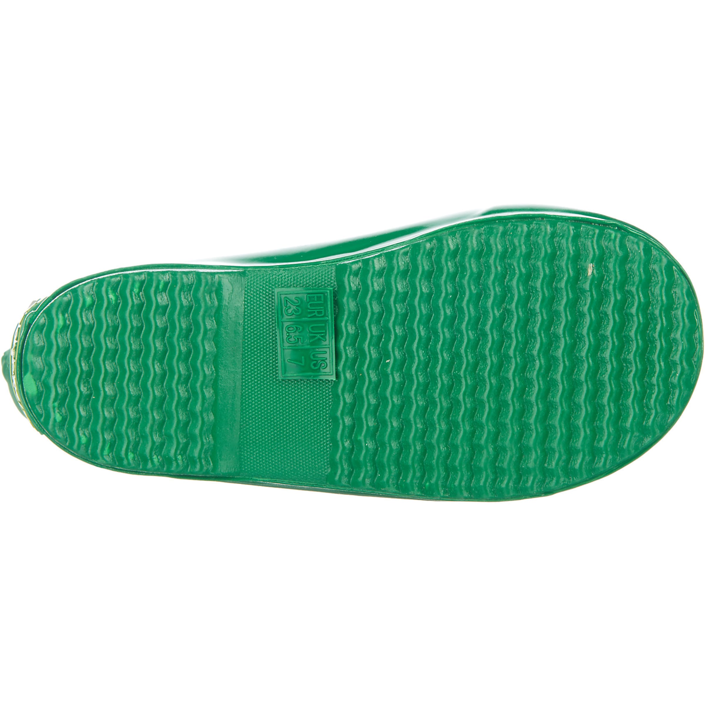 PLAYSHOES Rubber Boots 'Waldtiere' in Green