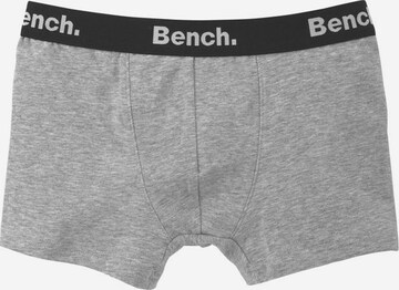 BENCH Boxershorts (3 Stück) in Grau