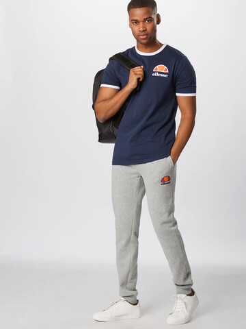 ELLESSE - Tapered Calças de desporto 'Ovest' em cinzento