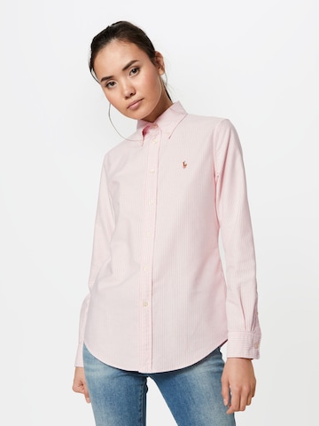 Polo Ralph Lauren Bluzka w kolorze różowy: przód