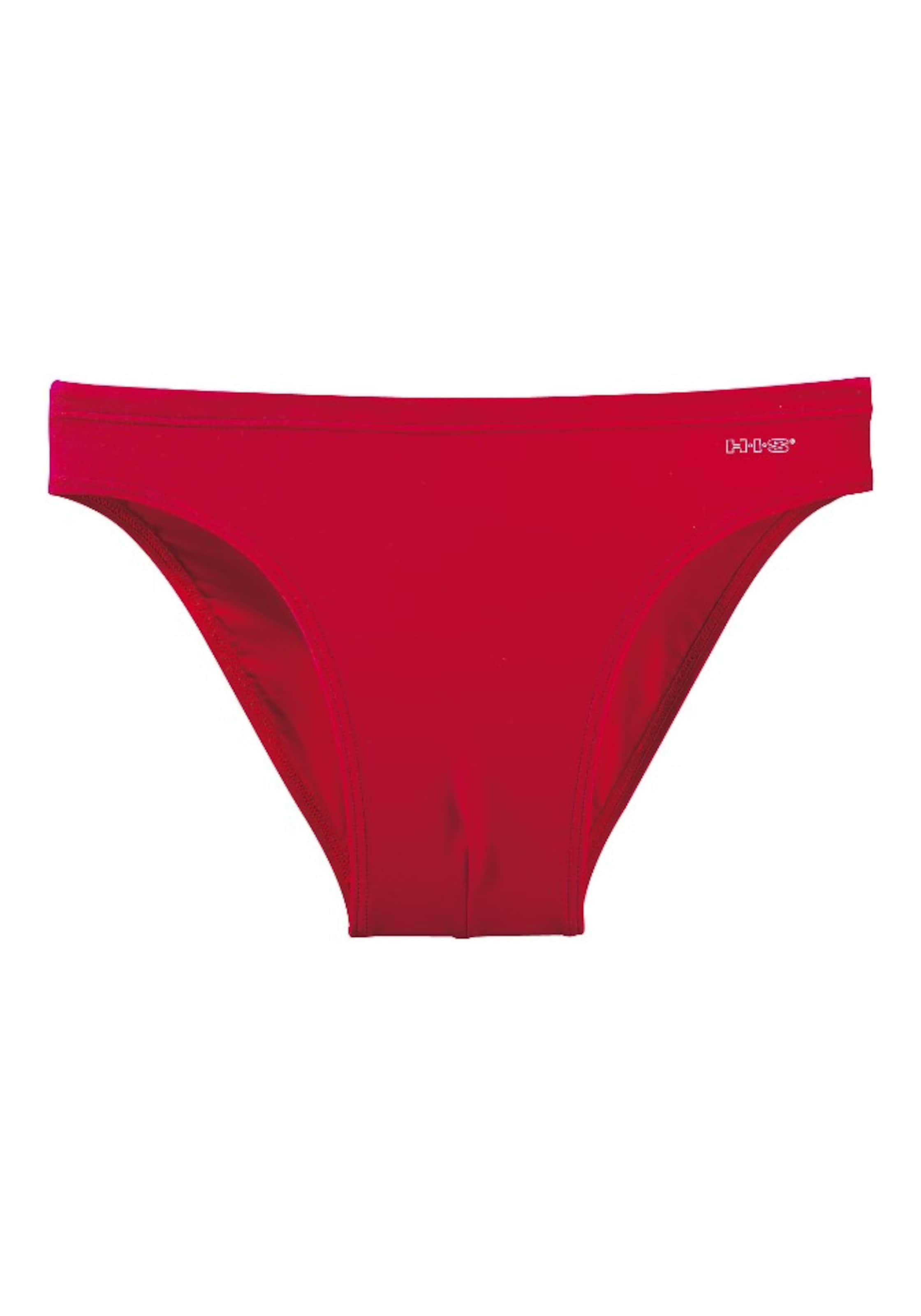 H.I.S Badbyxa i röd: framsida