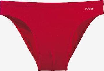 H.I.S Swim Trunks in Red: front