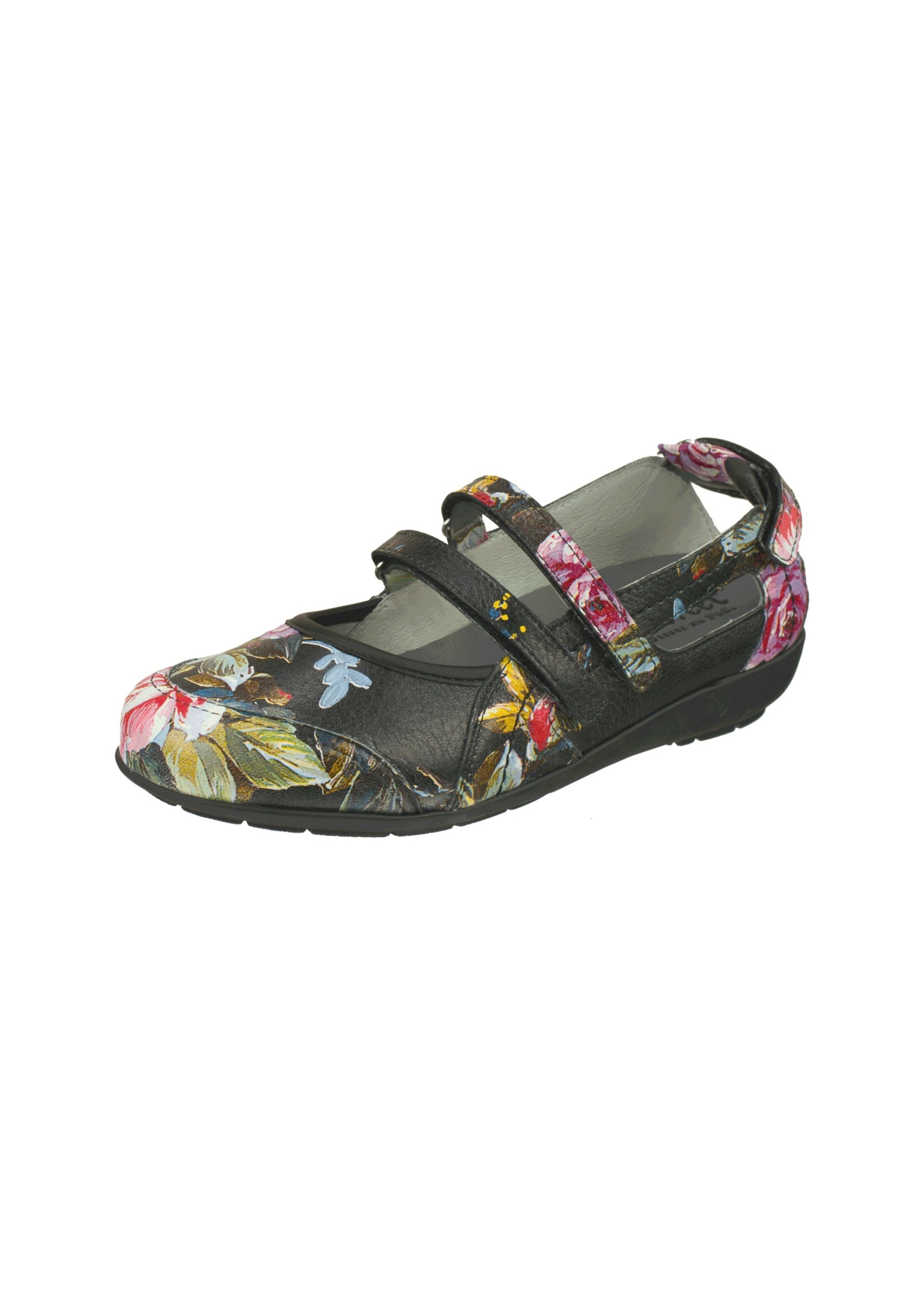 Natural Feet Ballerina Jule in Mischfarben: Vorderseite