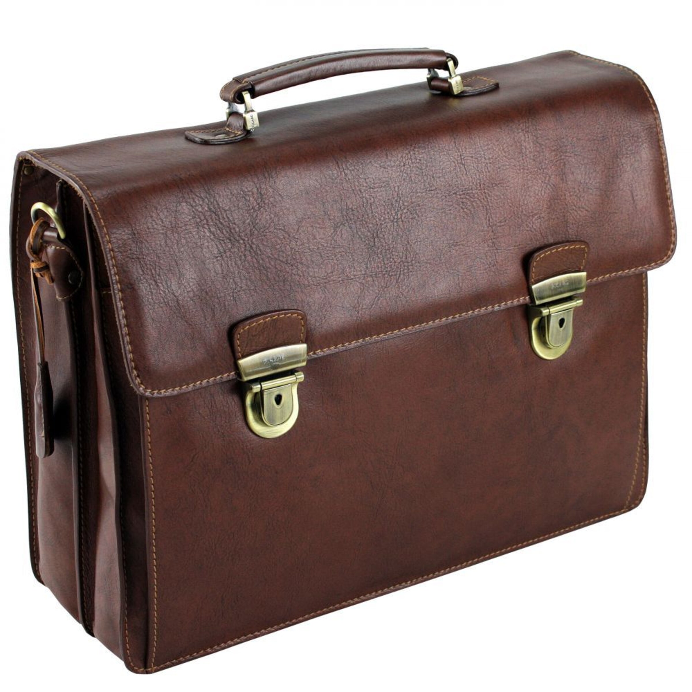 Picard Aktentasche in kastanienbraun, Produktansicht