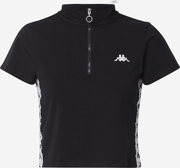 T-shirt 'GABY' KAPPA en noir : devant