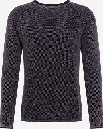 Key Largo Regular Fit Pullover 'Thomas' in Grau: predná strana