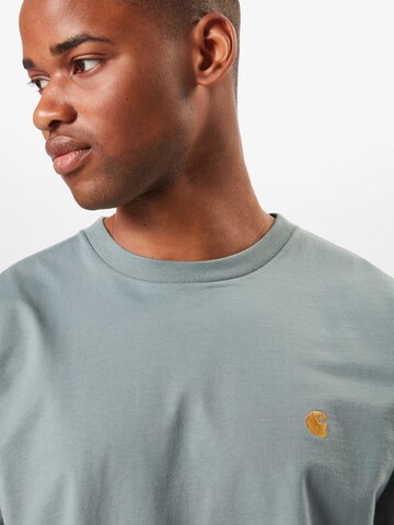 Carhartt WIP Tričko 'Chase' - Modrá