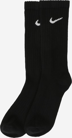 NIKE Athletic Socks in Black