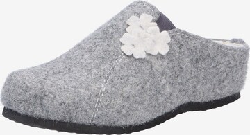 ARA Slippers in Grey: front