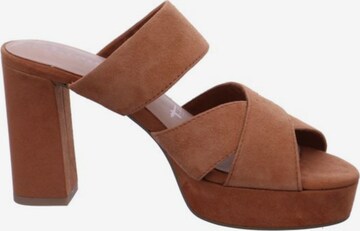 TAMARIS Mules in Brown