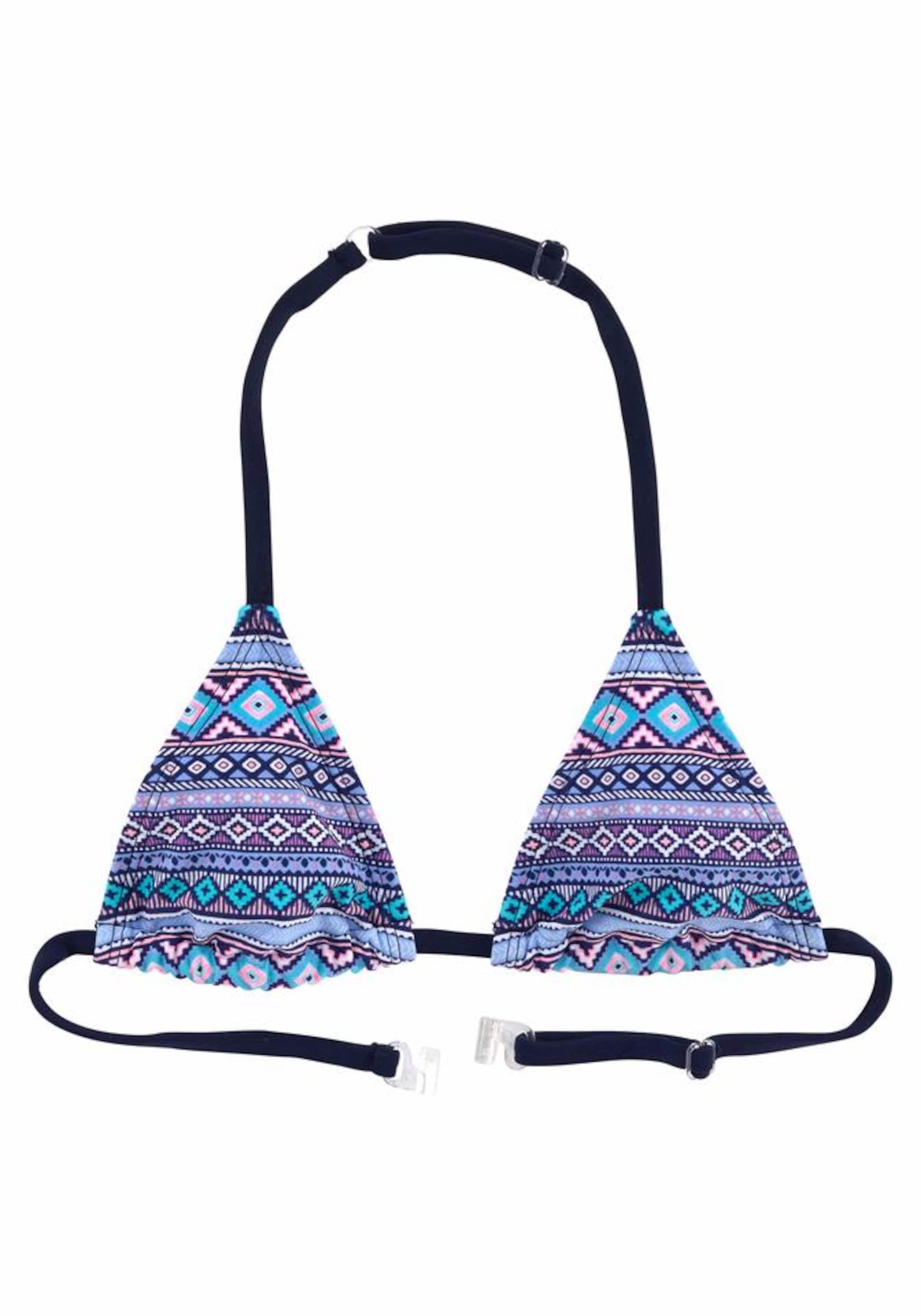 s.Oliver Trojuholníky Bikiny - Modrá