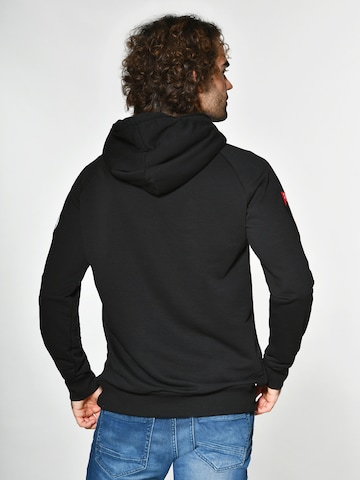 TOP GUN Sweatshirt 'Defender' in Black