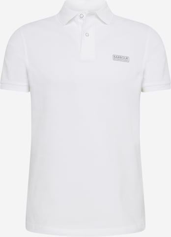 Barbour International Shirt 'B. Intl International Essentuial' in White: front
