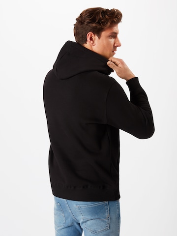 Bluză de molton de la ALPHA INDUSTRIES pe negru