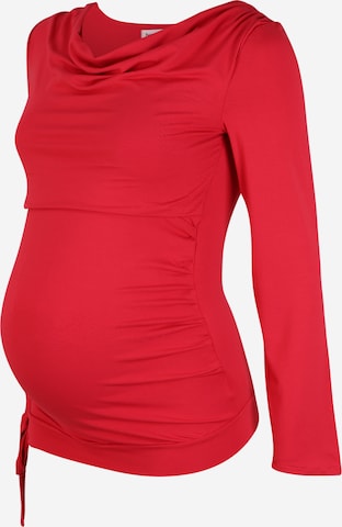 Bebefield Shirt 'Vida' in Rood: voorkant