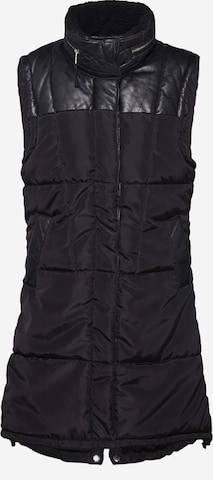 BE EDGY Bodywarmer 'Beaurora V' in Zwart: voorkant