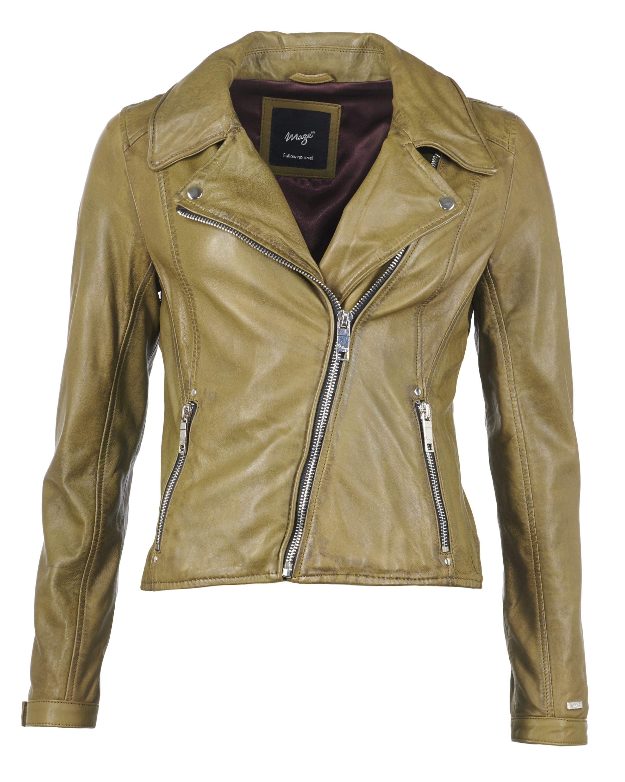 Maze Between-season jacket 'Indiana' in Green: front