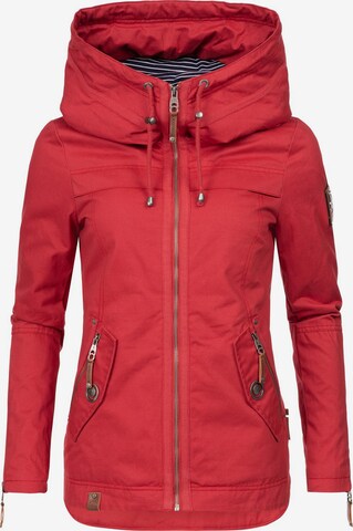 NAVAHOO Between-season jacket 'Wekoo' in Red: front